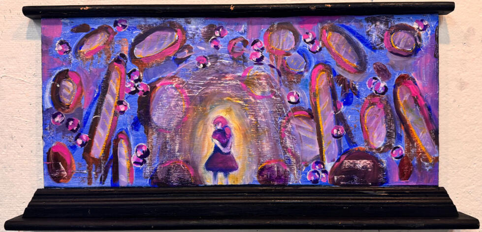“Let me see who I want to be”, 8” x 16"